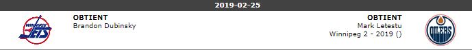 Dubinsky est en chute libre et un gros contrat.. EDM a été cherché le meilleur dans cette transaction.